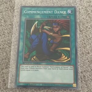 Yu-Gi-Oh Commencement Dance Spell Card